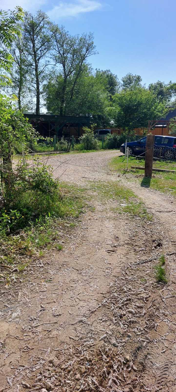 Prime Ulcinj property: sunlit land with parking, lush greenery, and building access&mdash;ideal investment via immobilien.ekosphere.me by ekosphere doo.