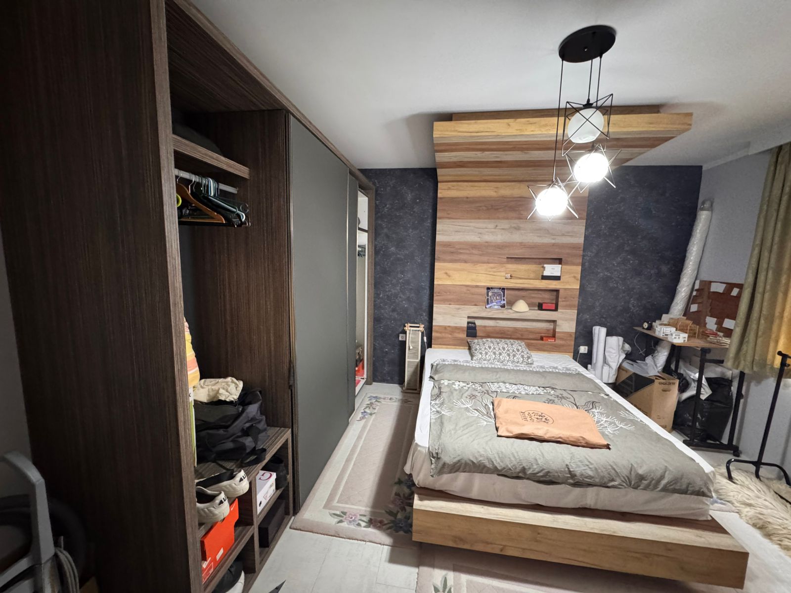 Experience luxury living in Ulcinj, Montenegro with this stylish modern bedroom&mdash;ideal investment at immobilien.ekosphere.me by ekosphere doo.